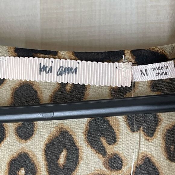 Mi Ami leopard body suit wrap style from‎ Francesca’s, size medium - Picture 7 of 10